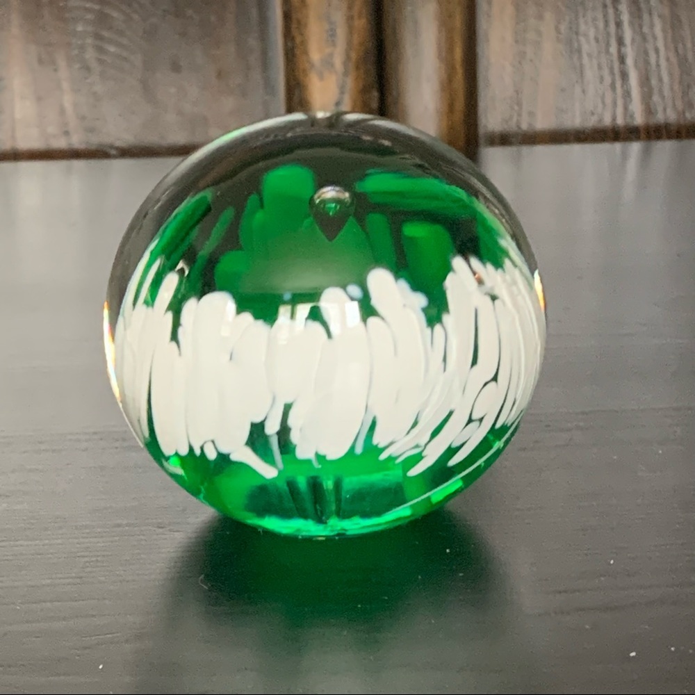Vintage Svoboda Art Glass Paperweight